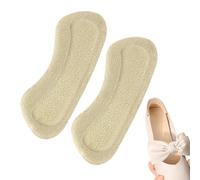 Heel Pads for Shoes, Breathable High Heels Comfort Pads, Jp Velvet & GEL Shoe Inserts for Women and Men, Ideal for Loose Shoes, Provides Extra Comforts and Support, for Enhanced Fit, 10 cm