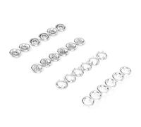 HEEPDD 200 Stücke 9,5mm knöpfe, Metall Snap Hohl Zinke Druck knopf Verschluss Knöpfe Druck knöpfe Kit Tool für Kinder Kleidung Jacken Jeans Trägt Armbänder Taschen