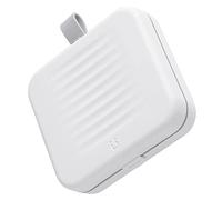 HEEPDD Magnetischer Nähkasten, Kleine Größe, Großes Fassungsvermögen, mit Starker Magnetischer Saugkraft und Klassifiziertem Display für Heim-, Schlafsaal- und Reise-Nähset (WHITE)