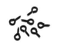 HEEPDD Ösenhaken, Mehrfarbig, Schmuckzubehör, Handpolierte Eisen-Schraubösenstifte, 200 Stück, 10 Mm X 4,5 Mm, für Bastelprojekte, Perlenarbeiten, DIY-Reparaturen und Handgefertigte Hersteller (Yong