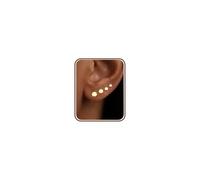 HEEYA 4 Paare Ohrringe Gold G23 Titanium Ohrstecker 3/4/5/6MM Ohrringe Set für Damen Herren Mädchen Ohrstecker Hypoallergen Ohr stecker für Mehrere Ohrlöcher Schmuck Geschenk