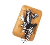 HEFEI XUJIE DIANPU Pony Taschen Anhänger Design-Anhänger aus Seil für Handtasche Schlüsselanhänger Personalisiert In Künstlichem Leder Aesthetic Bag Charms Rucksack Anhänger für Tasche und Schlüssel