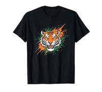 Heftiges Tigerkopfgebrüll Jungle Spirit Power T-Shirt
