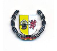 hegibaer Mecklenburg-Vorpommern Wappen Schwerin Deutschland Badge Pin Anstecker 0919