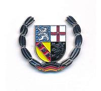 hegibaer Saarland Wappen Saarbrücken Deutschland Europa Badge Edel Pin Anstecker 0925