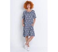Heidekönigin Kleid kurzarm grün M