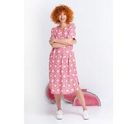 Heidekönigin Kleid orange L