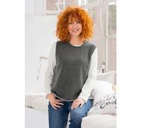 Heidekönigin Langarmshirt Uni Basic GOTS Beige S