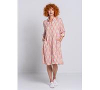 Heidekönigin Viskose Hemdblusenkleid arktikblau XL