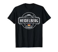 Heidelberg Deutschland City Travel Souvenir Preisgünstiges Grafik-T-Shirt