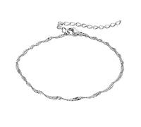 Heideman Armband Anfisa Damen aus Edelstahl silber farbend matt Armkette für Frauen poliert