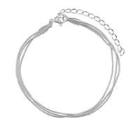 Heideman Armband Ariana Damen Edelstahl silber dreireihig