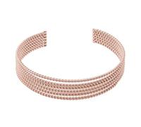 Heideman Armband Brutia Damen Edelstahl Armreif geflochten mehrfarbig | Geschenk zum Geburtstag für Freundin oder Partnerin im Boho-Stil, hautfreundlich, leicht, gut kombinierbar