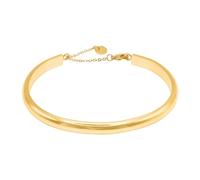 Heideman Armband Calvus Damen - Aus hochwertigem Edelstahl gold farbend poliert - Minimalistische Armspange für Frauen im sleeken Clean Look onesize