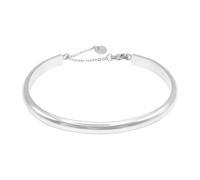 Heideman Armband Calvus Damen - Aus hochwertigem Edelstahl silber farbend poliert - Minimalistische Armspange für Frauen im sleeken Clean Look onesize