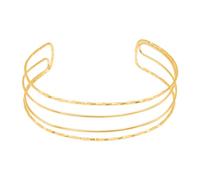 Heideman Armband Corvus Damen Edelstahl Gold Armspange mehrreihig