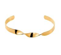 Heideman Armband Damen arenosus aus Edelstahl gold farbend matt Armkette für Frauen vergoldet