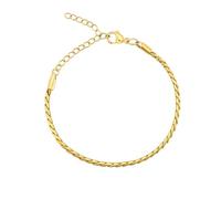 Heideman Armband Damen Freydis gold Edelstahl poliert Armkette
