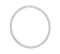 Heideman Armband Rachel Damen - Aus hochwertigem Edelstahl in silber gold rosegold farbend - Stretch-Armband für Frauen - Armkette mit Stein Zirkonia funkeln glänzend weiß