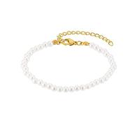 Heideman Halskette Damen Juliane gold Edelstahl mit Perle weiß