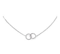 Heideman Halskette Damen Juno aus Edelstahl silber farbend poliert Kette für Frauen ohne Stein