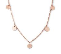 Heideman Kreise Halskette Damen aus Edelstahl rosegold