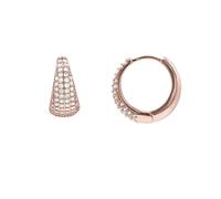 Heideman Ohrringe Damen Eira Rosegold Ohrstecker mit Zirkonia asymmetrisches Design Edelstahl hypoallergen inkl. Geschenkverpackung