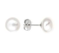 Heideman Ohrringe Damen Perle Edelstahl Perle | Natürliche Ohrstecker zum Kombinieren im Alltag, Schöne Geschenkideeidee für Frauen, hautfreundlich und nickelfrei