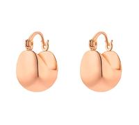 Heideman Ohrringe Elea Damen aus Edelstahl rosegold farbend poliert Ohrcreole hängend für Frauen rose vergoldet