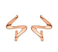 Heideman Ohrringe Fina Damen - aus hochwertigem Edelstahl - gold rosegold silber farbend poliert - Verschnörkelte Ohrstecker hängend für Frauen