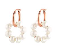 Heideman Ohrcreole Lara Silberfarben Poliert Festlich für Damen - One Size