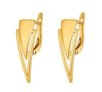 Heideman Ohrringe Marlie Damen aus Edelstahl gold farbend poliert Ohrstecker für Frauen vergoldet