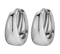 Heideman Ohrringe Name Damen - aus hochwertigem Edelstahl - silber gold rosegold farbend poliert - Ohrstecker für Frauen - Creolen 15mm Durchmesser