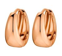 Heideman Ohrringe Name Damen - aus hochwertigem Edelstahl - silber gold rosegold farbend poliert - Ohrstecker für Frauen - Creolen 15mm Durchmesser