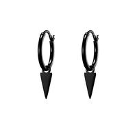 Heideman Ohrschmuck Dreieck schwarz Herren