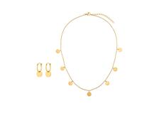 Heideman Set Kreise Goldfarben Damen