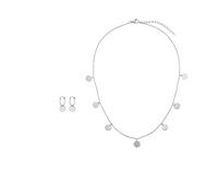 Heideman Set Kreise Silberfarben Damen