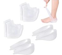 Height Max Insoles, Invisible Silicone Shoe Lift Heel Pads, Half Height Increase Insoles, Universal Half Height Increasing Heel Pads for Women and Men (2.5cm,2 pieces)