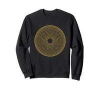 Heilige Geometrie Torus Yantra Geometrisches Chakra Mandala Symbol Sweatshirt