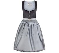 Heimatgwand Damen Dirndl Indira Kleid Für Besondere Anlässe, Graphit, 48 EU