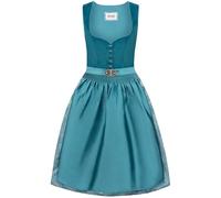 Heimatgwand Damen Dirndl Indira Kleid Für Besondere Anlässe, Petrol, 48 EU