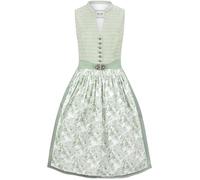 Heimatgwand Damen Dirndl Leandra Kleid Für Besondere Anlässe, Salbei, 38 EU