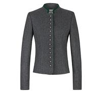 Heimatgwand Damen Elisabeth Trachtenjacke, Schiefer grün, 34