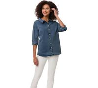 Heine Bluse in Blau - Größe 42 | Damen Blusen