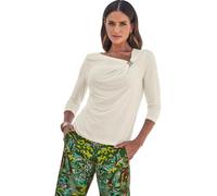 Heine Bluse in Creme - Größe 38 | Damen Blusen