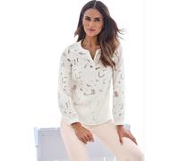 Heine Bluse in Creme - Größe 46 | Damen Blusen