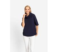 Heine Bluse in Dunkelblau - 48% | Größe 44 | Damen Blusen