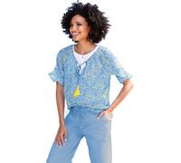 Heine Bluse in Hellblau - Größe 42 | Damen Blusen