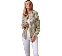 Heine Bluse in Khaki - Größe 42 | Damen Blusen