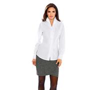 Heine Bluse in Weiß - 56% | Größe 44 | Damen Blusen